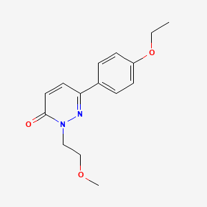 6-(4-ethoxyphenyl)-2-(2-methoxyethyl)pyridazin-3(2H)-one