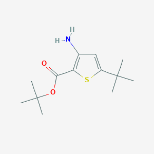 Tert-butyl 3-amino-5-tert-butylthiophene-2-carboxylate