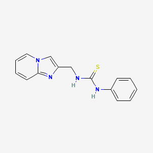 1-(Imidazo[1,2-a]pyridin-2-ylmethyl)-3-phenylthiourea