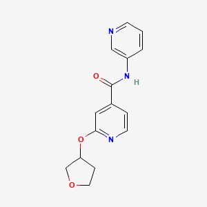 N-(pyridin-3-yl)-2-((tetrahydrofuran-3-yl)oxy)isonicotinamide