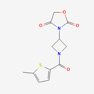 3-(1-(5-Methylthiophene-2-carbonyl)azetidin-3-yl)oxazolidine-2,4-dione