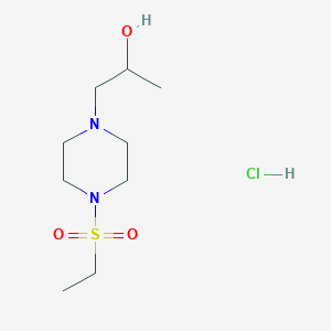 1-(4-(Ethylsulfonyl)piperazin-1-yl)propan-2-ol hydrochloride