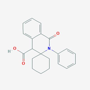1'-oxo-2'-phenyl-1',4'-dihydro-2'H-spiro[cyclohexane-1,3'-isoquinoline]-4'-carboxylic acid