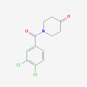 1-(3,4-Dichlorobenzoyl)piperidin-4-one