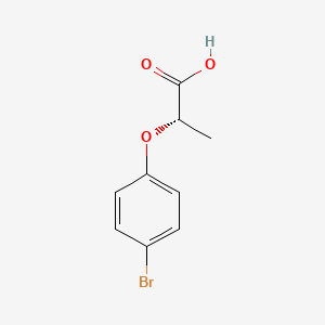molecular formula C9H9BrO3 B2822840 (2S)-2-(4-bromophenoxy)propanoic acid CAS No. 37819-43-5