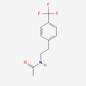 molecular formula C11H12F3NO B2822936 N-(4-(三氟甲基)苯乙基)乙酰胺 CAS No. 625128-23-6