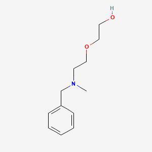 molecular formula C12H19NO2 B2822970 2-[2-[Benzyl(methyl)amino]ethoxy]ethanol CAS No. 115972-93-5