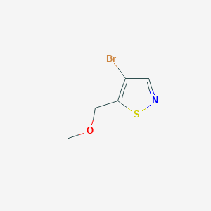 4-Bromo-5-(methoxymethyl)-1,2-thiazole