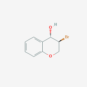 3alpha-Bromo-3,4-dihydro-2H-1-benzopyran-4beta-ol