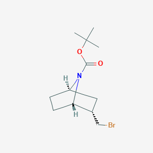 Tert-butyl (1S,2S,4R)-2-(bromomethyl)-7-azabicyclo[2.2.1]heptane-7-carboxylate