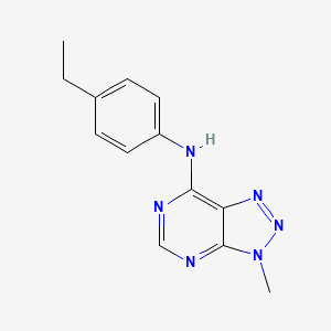 N-(4-ethylphenyl)-3-methyl-3H-[1,2,3]triazolo[4,5-d]pyrimidin-7-amine