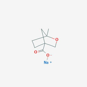 Sodium;1-methyl-2-oxabicyclo[2.2.1]heptane-4-carboxylate