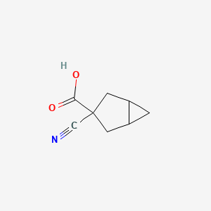 3-Cyanobicyclo[3.1.0]hexane-3-carboxylic acid