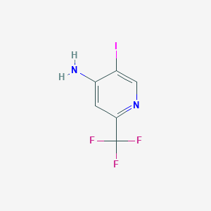 B2823432 5-Iodo-2-(trifluoromethyl)pyridin-4-amine CAS No. 1239462-10-2