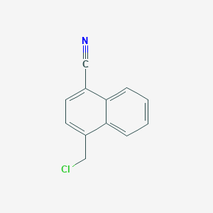 Chloro-(4-cyano-1-naphthyl)methane