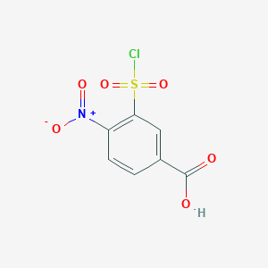 3-(Chlorosulfonyl)-4-nitrobenzoic acid