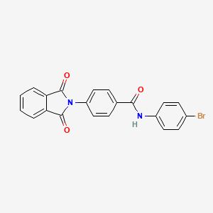 N-(4-bromophenyl)-4-(1,3-dioxoisoindol-2-yl)benzamide