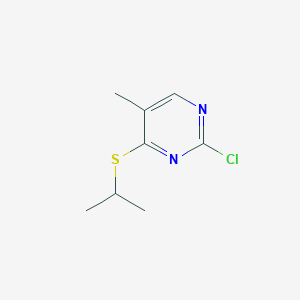 2-Chloro-4-(isopropylthio)-5-methylpyrimidine