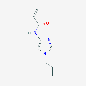 N-(1-Propylimidazol-4-yl)prop-2-enamide