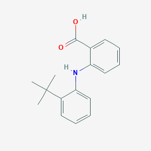 molecular formula C17H19NO2 B028235 2-(2-tert-Butylanilino)benzoic acid CAS No. 103554-42-3