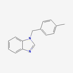 1-[(4-Methylphenyl)methyl]benzimidazole