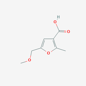 5-(Methoxymethyl)-2-methylfuran-3-carboxylic acid