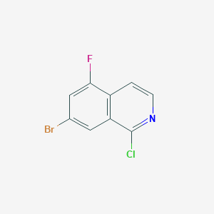 7-Bromo-1-chloro-5-fluoroisoquinoline