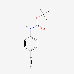 Tert-butyl (4-ethynylphenyl)carbamate