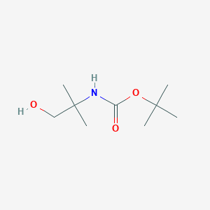molecular formula C9H19NO3 B028242 Tert-butyl (1-hydroxy-2-methylpropan-2-yl)carbamate CAS No. 102520-97-8