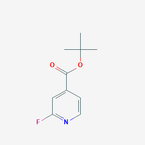 molecular formula C10H12FNO2 B2824319 Tert-butyl 2-fluoropyridine-4-carboxylate CAS No. 1339544-40-9