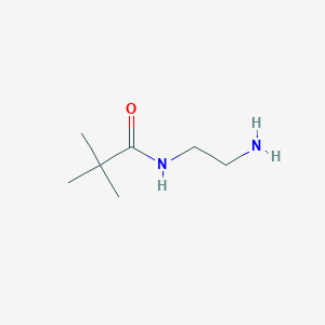 molecular formula C7H16N2O B2824382 N-(2-Aminoethyl)-2,2-dimethylpropanamide CAS No. 53673-20-4
