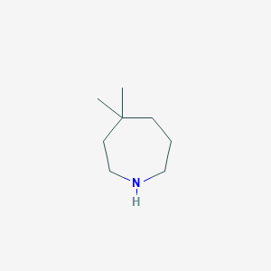 molecular formula C8H17N B2824433 4,4-Dimethylazepane CAS No. 54152-51-1