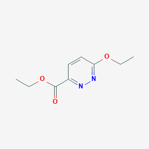 molecular formula C9H12N2O3 B2824444 Ethyl 6-ethoxypyridazine-3-carboxylate CAS No. 1795412-84-8