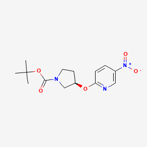 (R)-tert-Butyl 3-(5-nitropyridin-2-yloxy)pyrrolidine-1-carboxylate