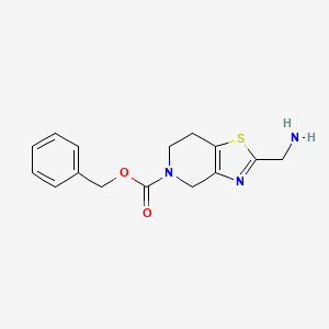Benzyl 2-(aminomethyl)-6,7-dihydrothiazolo[4,5-c]pyridine-5(4H)-carboxylate