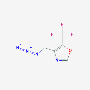4-(Azidomethyl)-5-(trifluoromethyl)oxazole