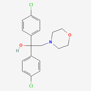 1,1-Bis(4-chlorophenyl)-2-morpholino-1-ethanol