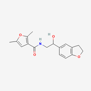 N-(2-(2,3-dihydrobenzofuran-5-yl)-2-hydroxyethyl)-2,5-dimethylfuran-3-carboxamide