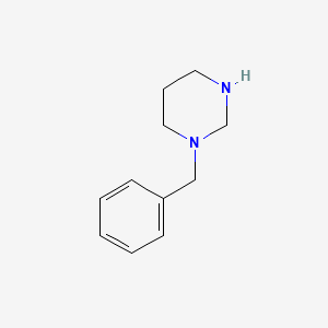 molecular formula C11H16N2 B2825797 1-Benzylhexahydropyrimidine CAS No. 77869-56-8