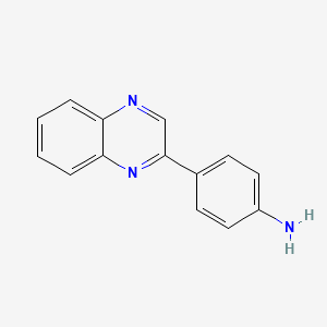 4-Quinoxalin-2-yl-phenylamine