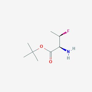 Tert-butyl (2S,3R)-2-amino-3-fluorobutanoate