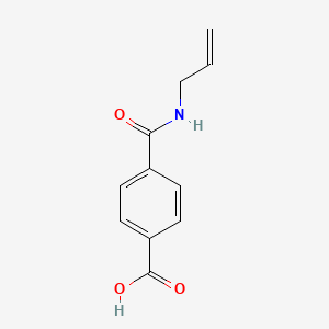 molecular formula C11H11NO3 B2826643 4-[(prop-2-en-1-yl)carbamoyl]benzoic acid CAS No. 1085698-16-3