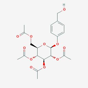molecular formula C21H26O11 B028267 Acetagastrodine CAS No. 105054-56-6
