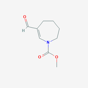 methyl 6-formyl-2,3,4,5-tetrahydro-1H-azepine-1-carboxylate