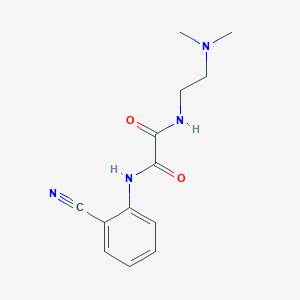 N1-(2-cyanophenyl)-N2-(2-(dimethylamino)ethyl)oxalamide