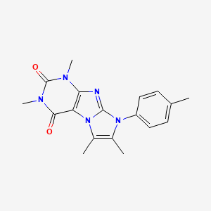 1,3,6,7-tetramethyl-8-(p-tolyl)-1H-imidazo[2,1-f]purine-2,4(3H,8H)-dione