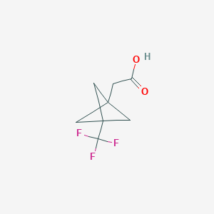 3-(Trifluoromethyl)bicyclo[1.1.1]pentane-1-acetic Acid