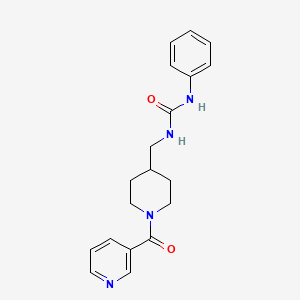 1-((1-Nicotinoylpiperidin-4-yl)methyl)-3-phenylurea