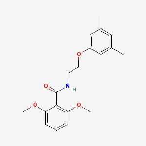 N-[2-(3,5-dimethylphenoxy)ethyl]-2,6-dimethoxybenzamide