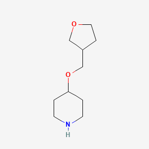 4-(Oxolan-3-ylmethoxy)piperidine